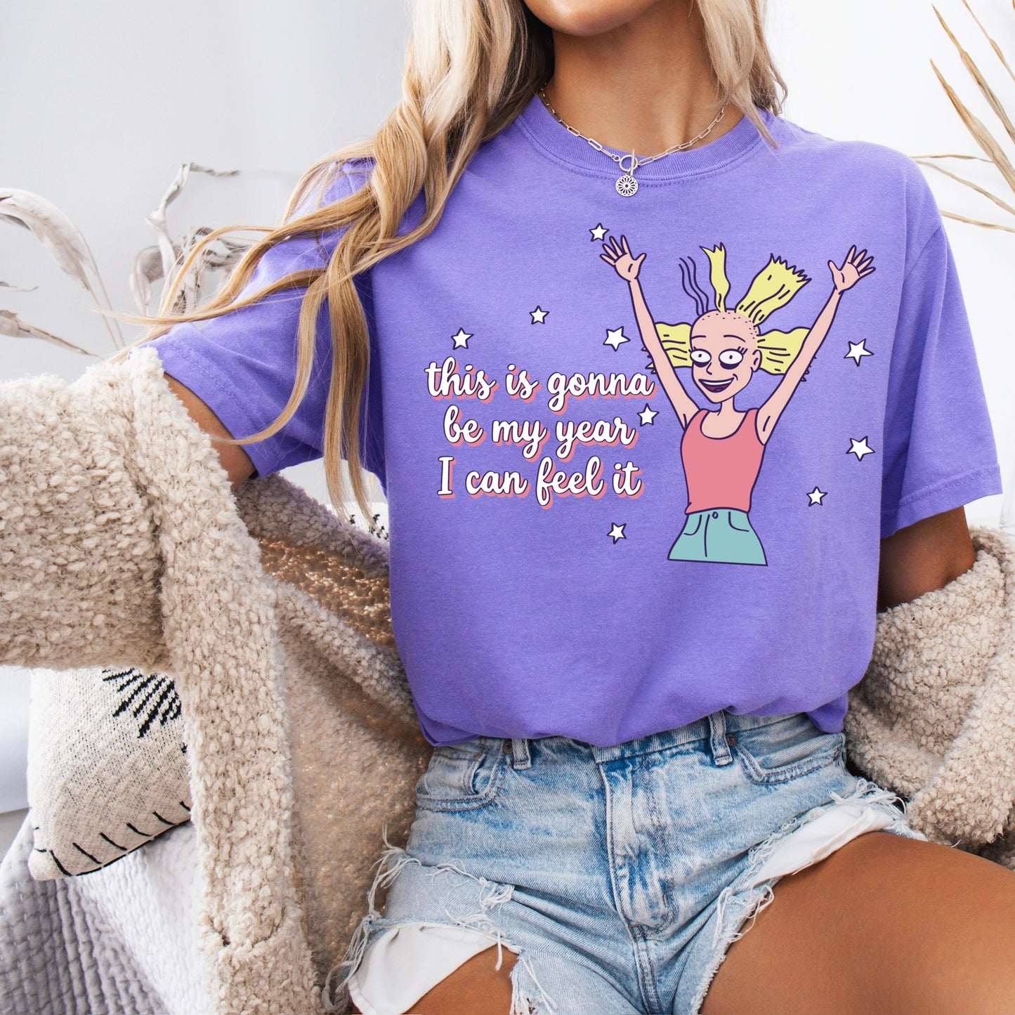 this is gonna be my year clear film screen print