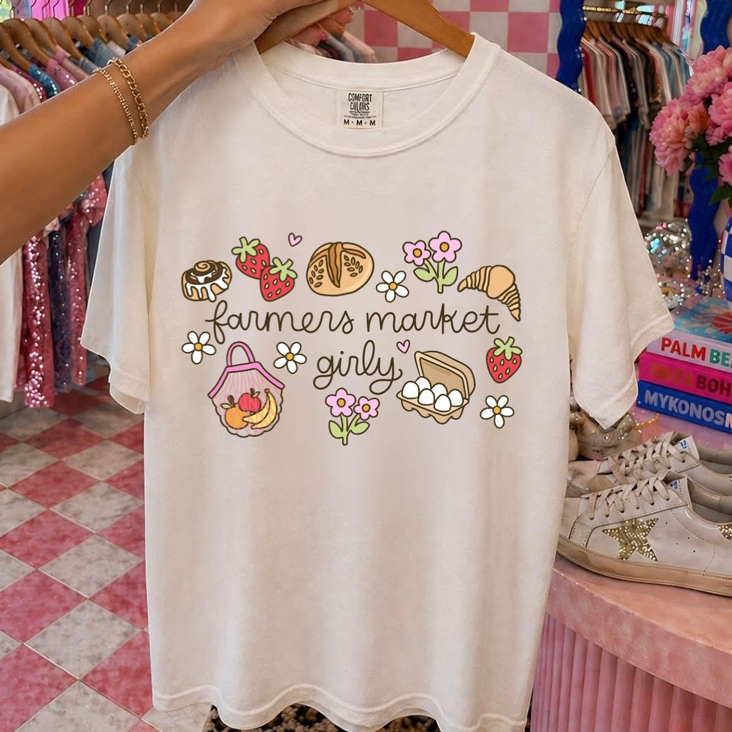 PRE-ORDER farmers market girly DTF 7-10 biz day turnaround