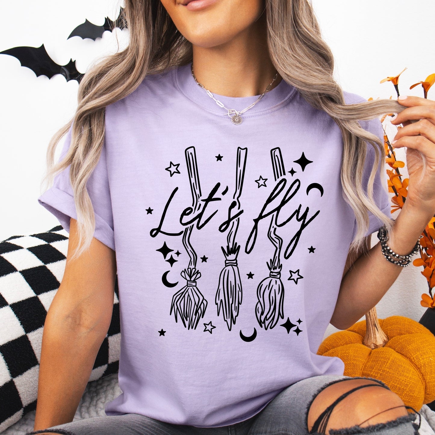 Let's Fly screen print transfer•