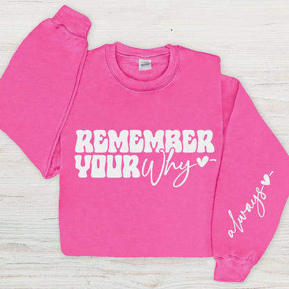 remember your why screen print transfer