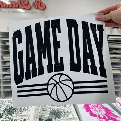 Basketball Game Day screen print transfer•