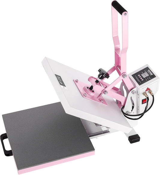 VEVOR Heat Press, 15 x 15 in Digital Heat Press Machine, Slide Out Heat Transfer Machine