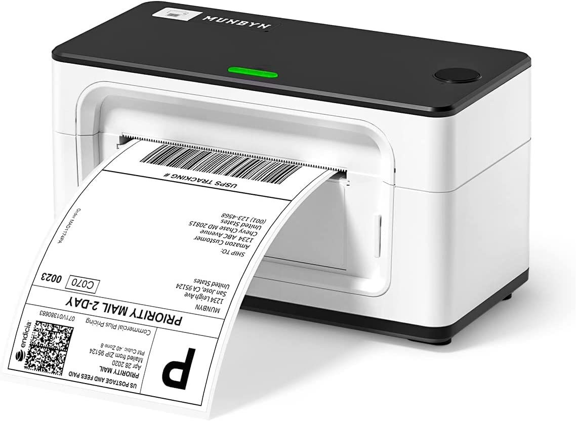 MUNBYN RealWriter 941 Bluetooth USB 4x6 Shipping Thermal Label Printer