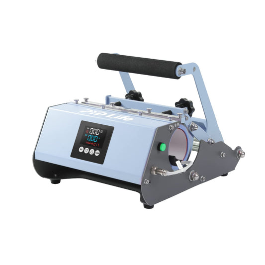 PYD Life 30 OZ 20 OZ Tumbler Heat Press Machine 110 V Light Blue