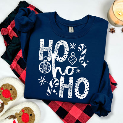 Ho Ho Ho screen print transfer•