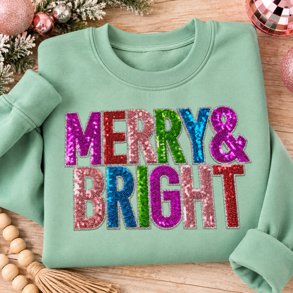 Sequins Patch - Merry & Bright