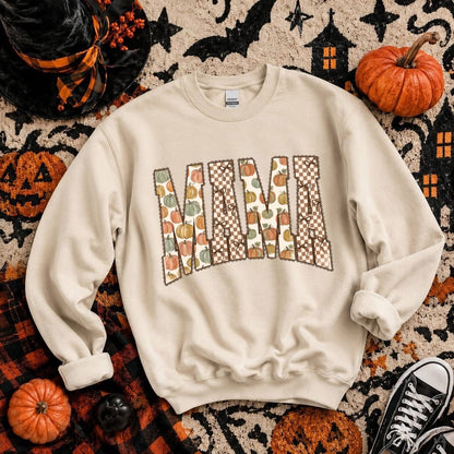 fall MAMA clear film screen print
