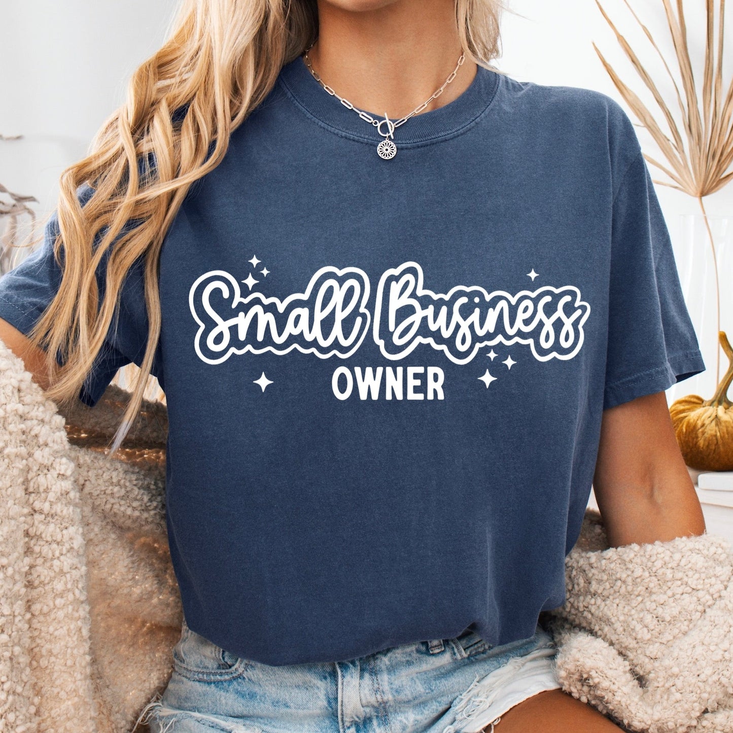 small business owner white ink screen print transfer