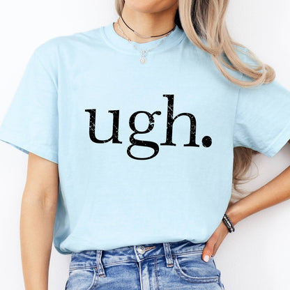 ugh. screen print transfer•