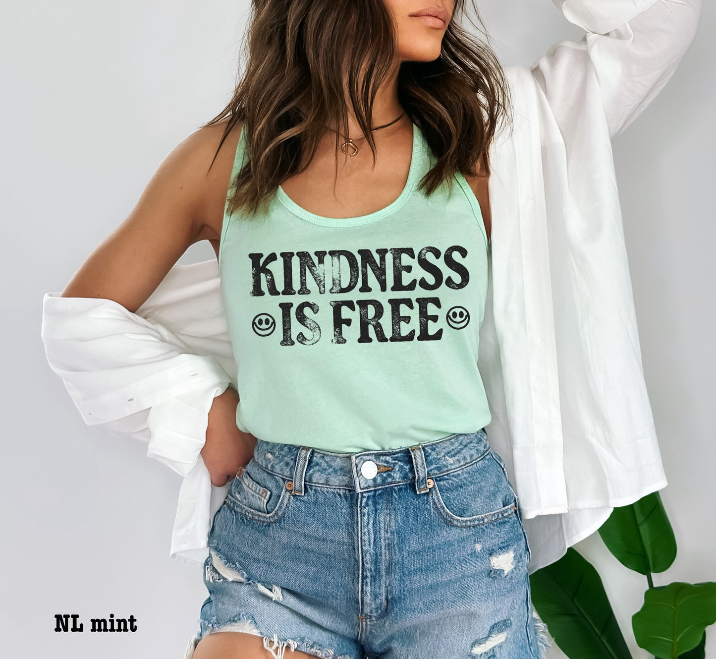 Kindness is Free screen print transfer