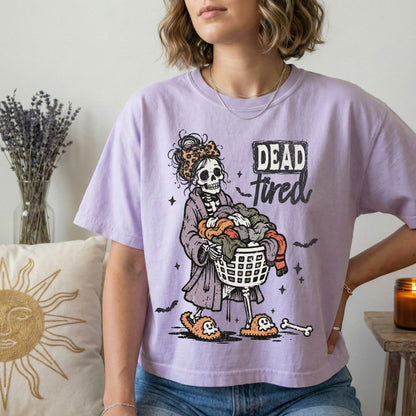 dead tired clear film screen print