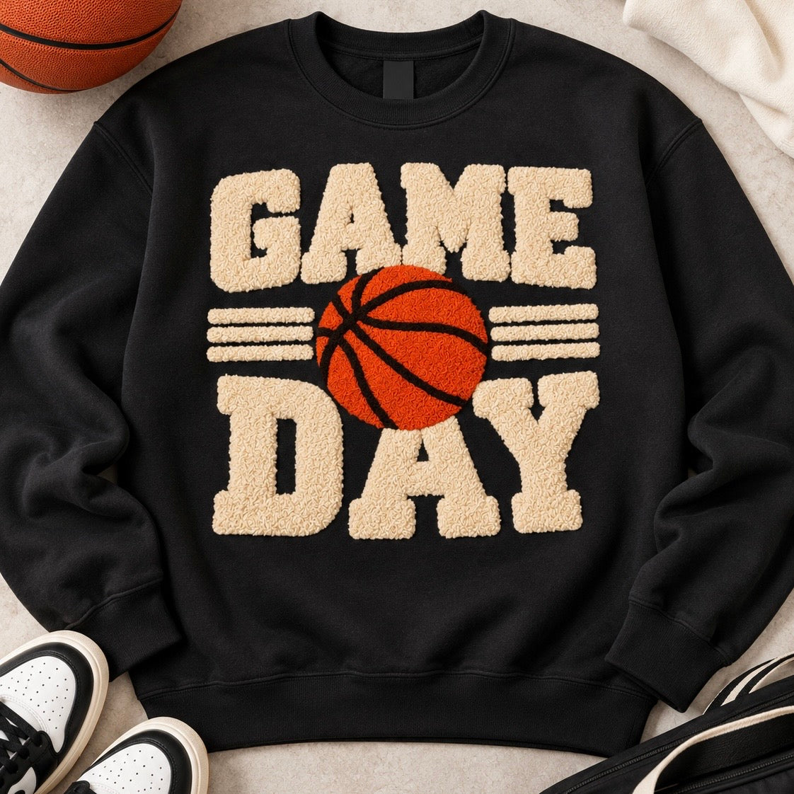 Fluffy Patch - Basketball game day 5-10 biz day tat PRE-ORDER