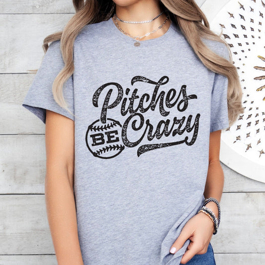 Pitches be crazy screen print transfer