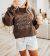 Murder shows and comfy clothes screen print transfer