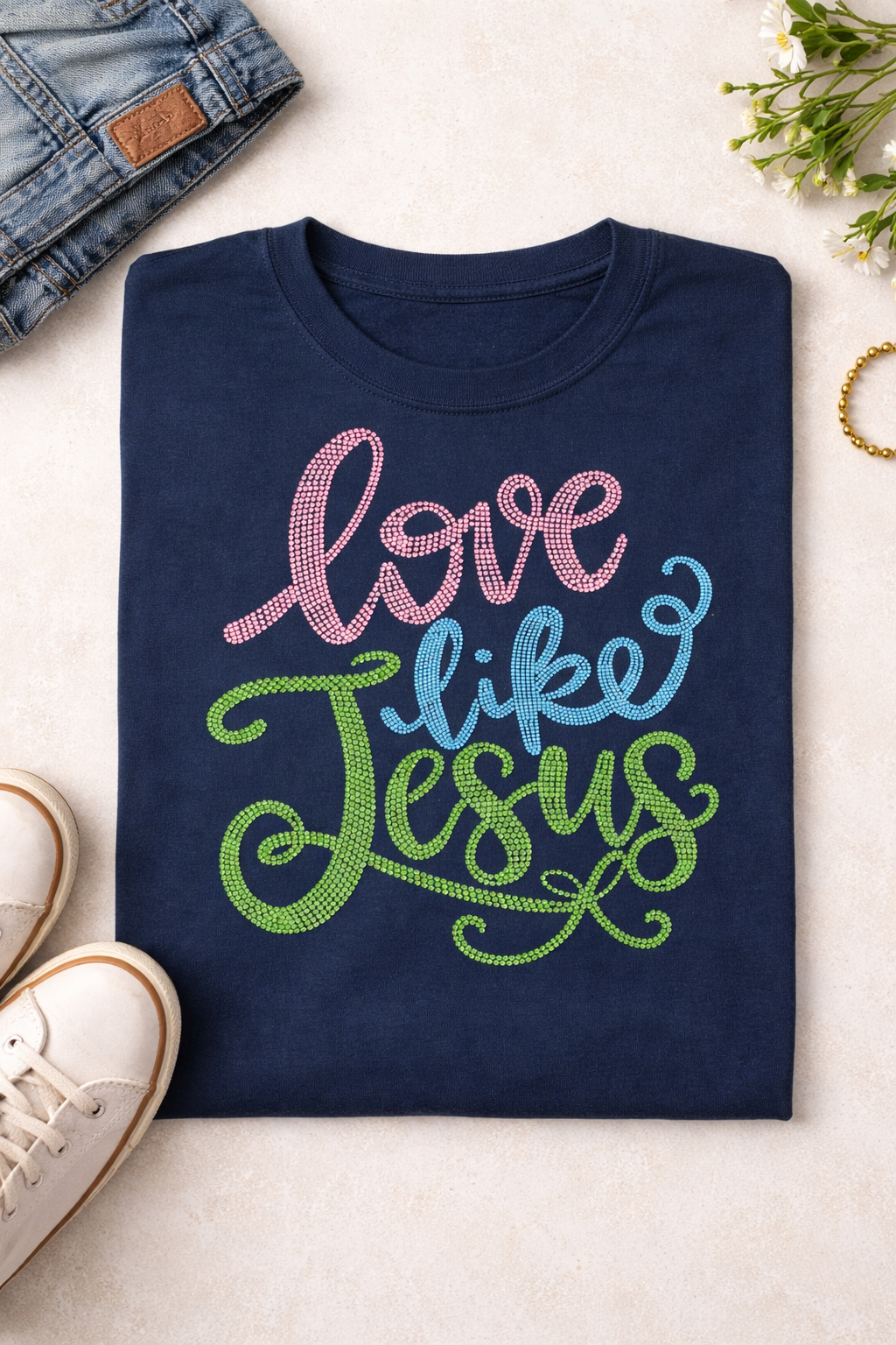 Spangle Transfer - Love like Jesus