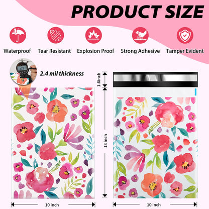 Oududianzi Poly Mailers 10x13, 100PCS Shipping Bags, Self-Seal Mailing Bags