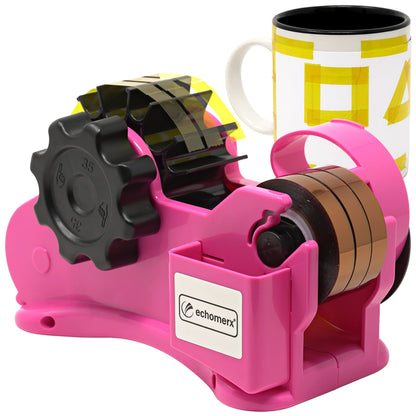echomerx Original Heat Tape Dispenser Multi-Roll - Pre-Cut Sublimation, Heat Resistant, Heat Transfer