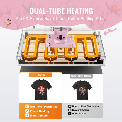 VEVOR Heat Press, 15 x 15 in Digital Heat Press Machine, Slide Out Heat Transfer Machine