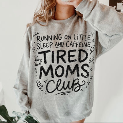 tired moms club doodles screen print transfer•