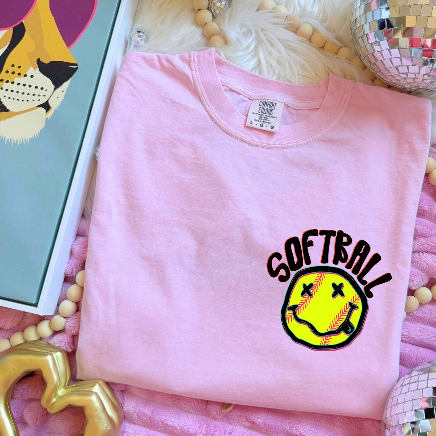 POCKET softball smile transfer