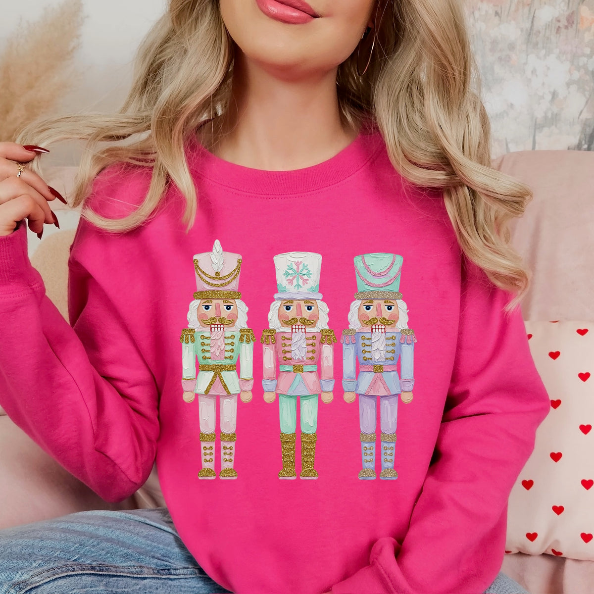 pastel nutcracker trio DTF 5-10 biz day tat PRE-ORDER