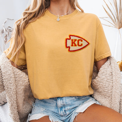 POCKET KC arrowhead faux yarn