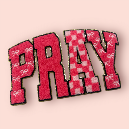 Chenille Patch - PRAY