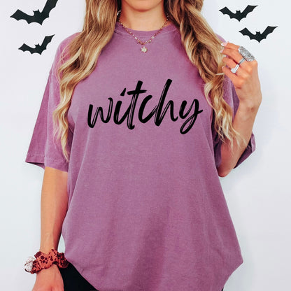 witchy screen print transfer•