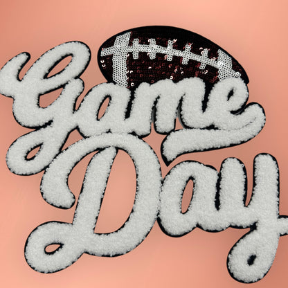Chenille Patch - Football Game Day