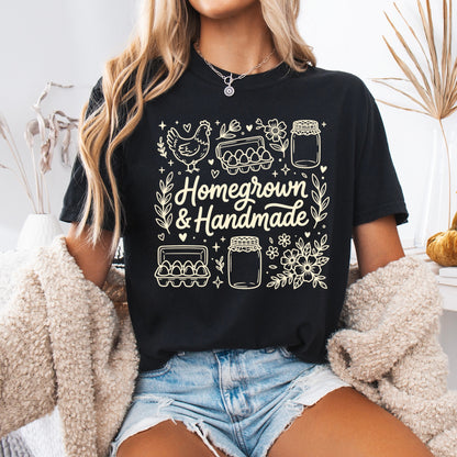 homegrown & handmade screen print transfer•