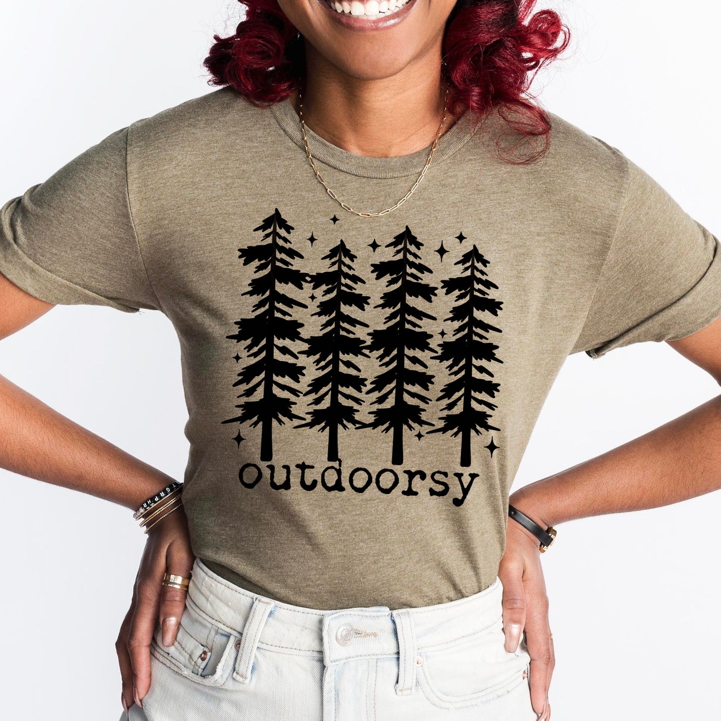 outdoorsy screen print transfer