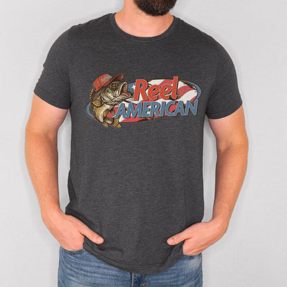 Reel American clear film screen print