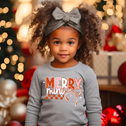 GLITTER Merry Mama & Mini clear film transfer