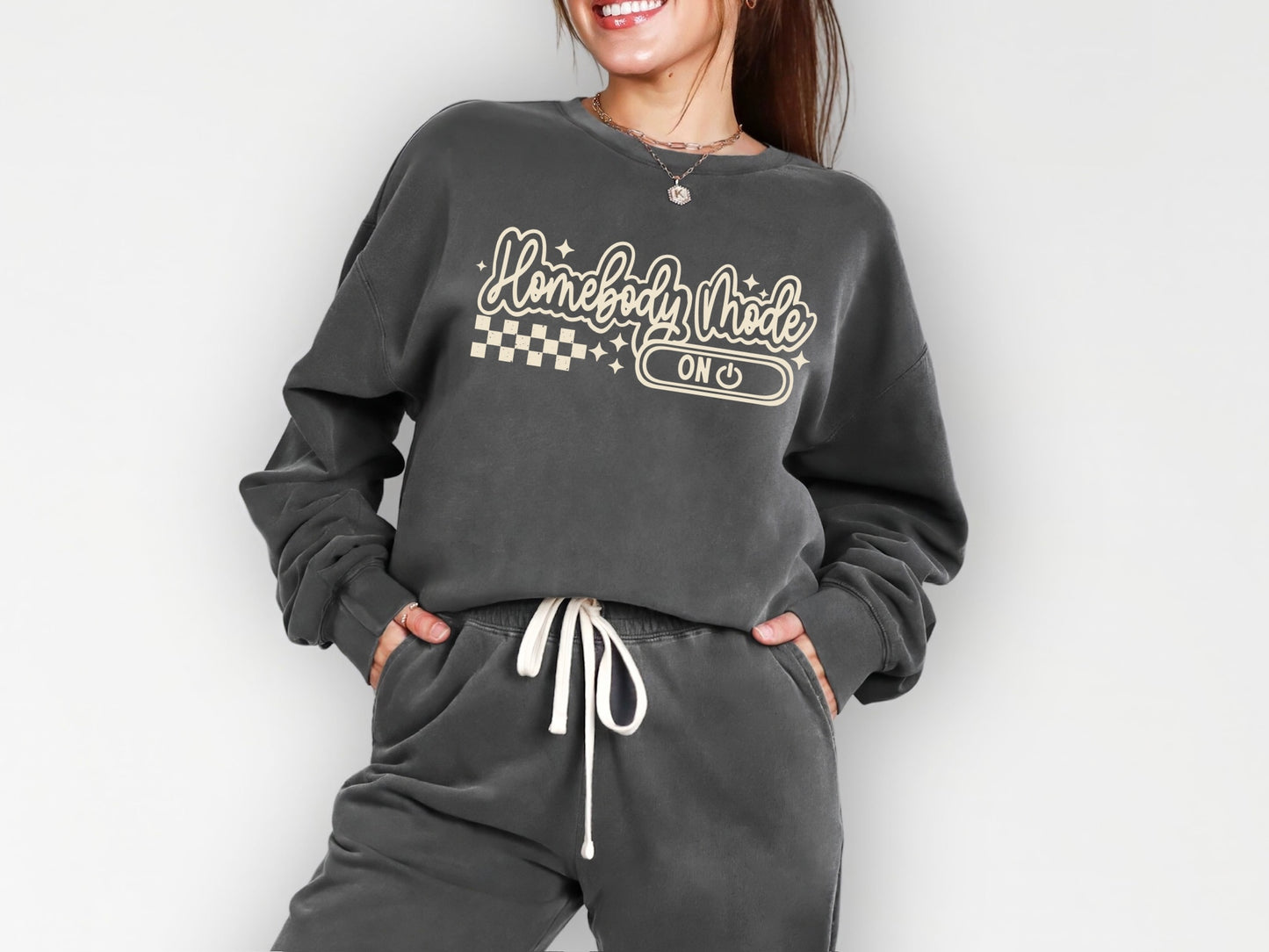 Homebody Mode screen print transfer