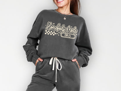 Homebody Mode screen print transfer