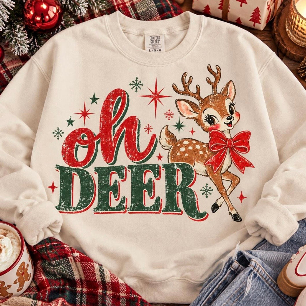 Oh Deer DTF PRE-ORDER 5-7 biz day tat