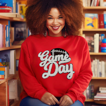 Chenille Patch - Football Game Day