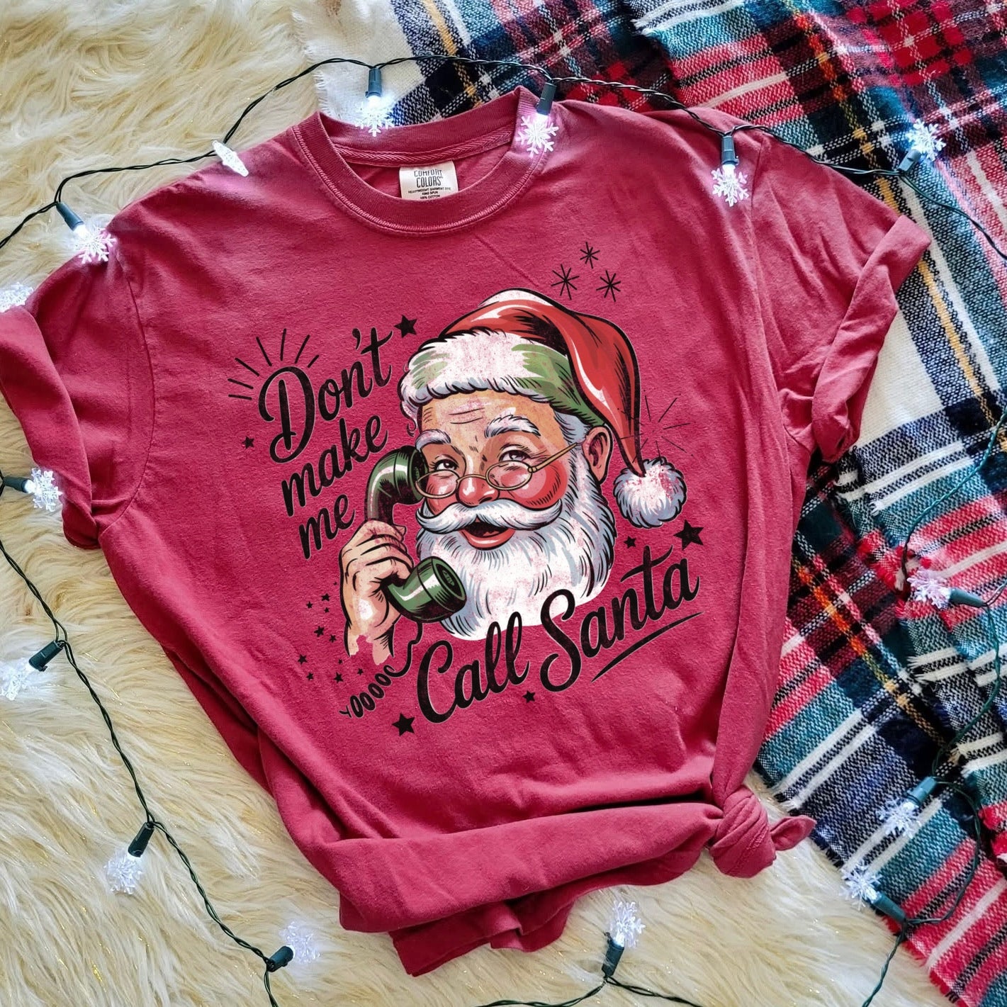 Don't make me call santa clear film transfer