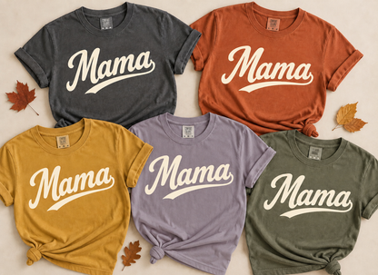 beige ink mama screen print transfer•