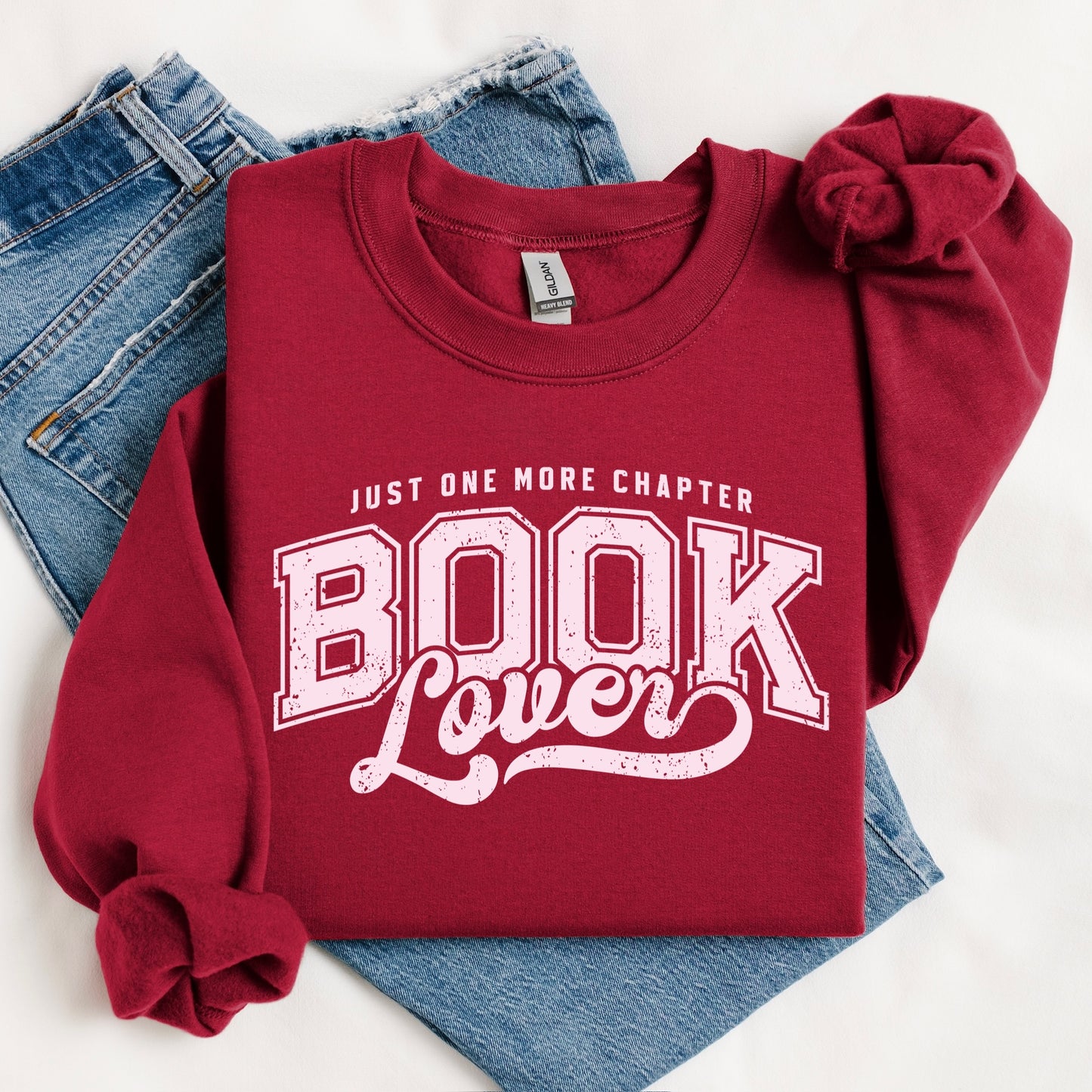 book lover screen print transfer