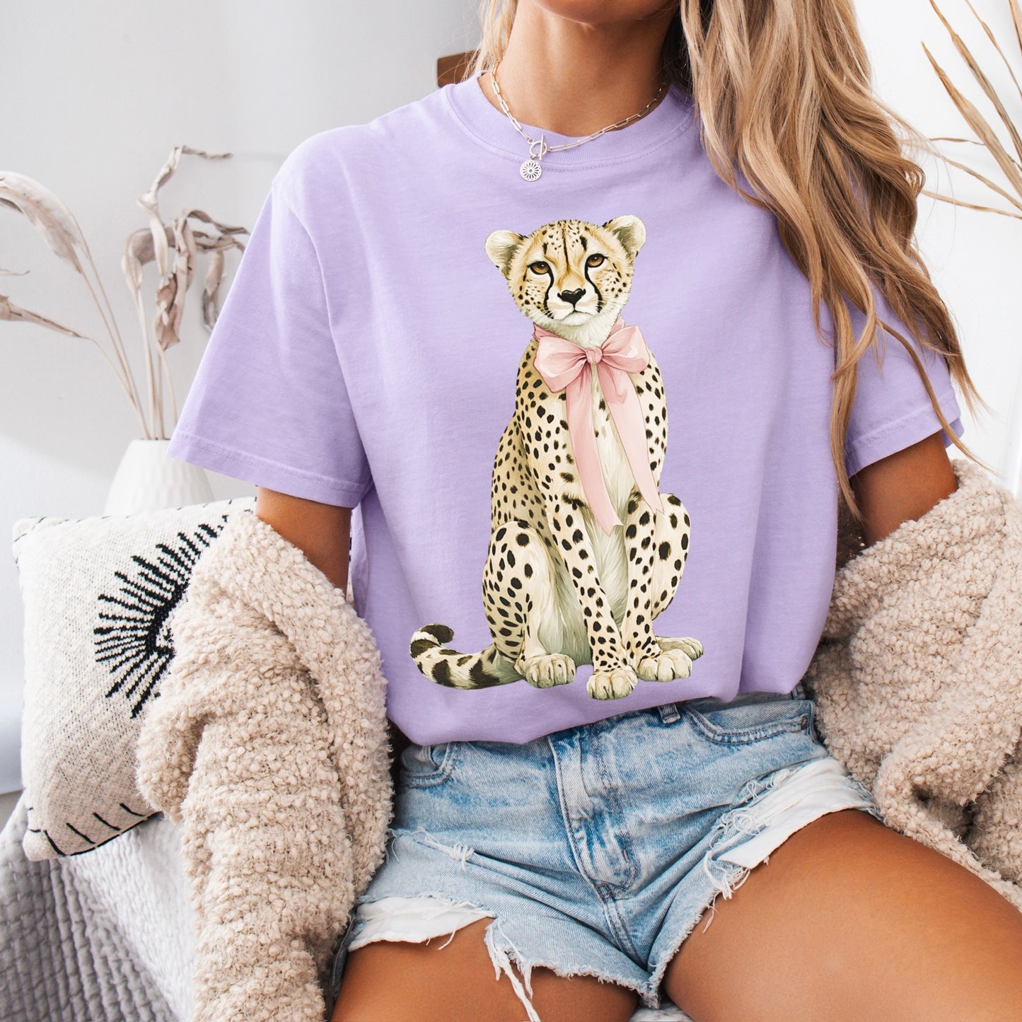 Bougie Leopard clear film screen print