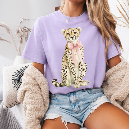 Bougie Leopard clear film screen print