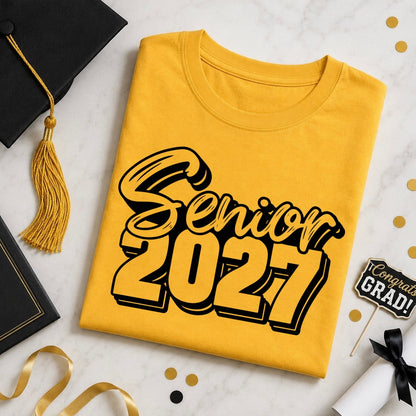 Senior 2027 screen print transfer•