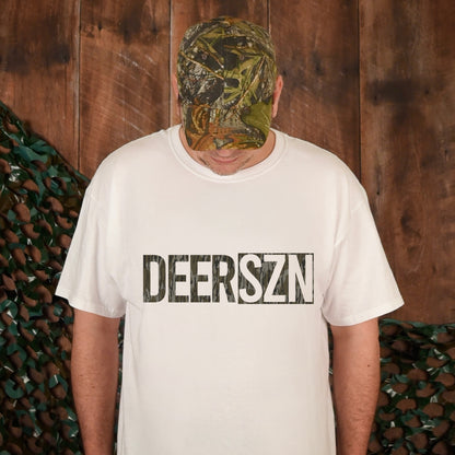 Deer Szn clear film screen print