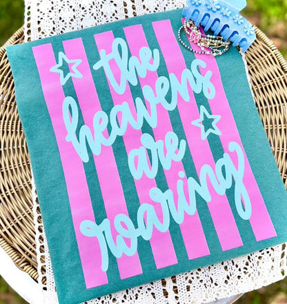 PRE-ORDER the heavens are roaring DTF 7-10 BUSINESS DAY TAT