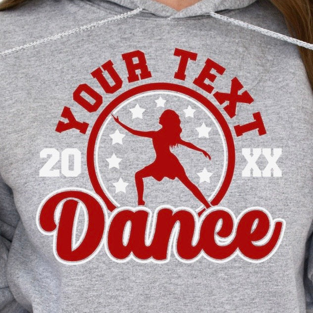 semi-custom DANCE mascot (design set up only)