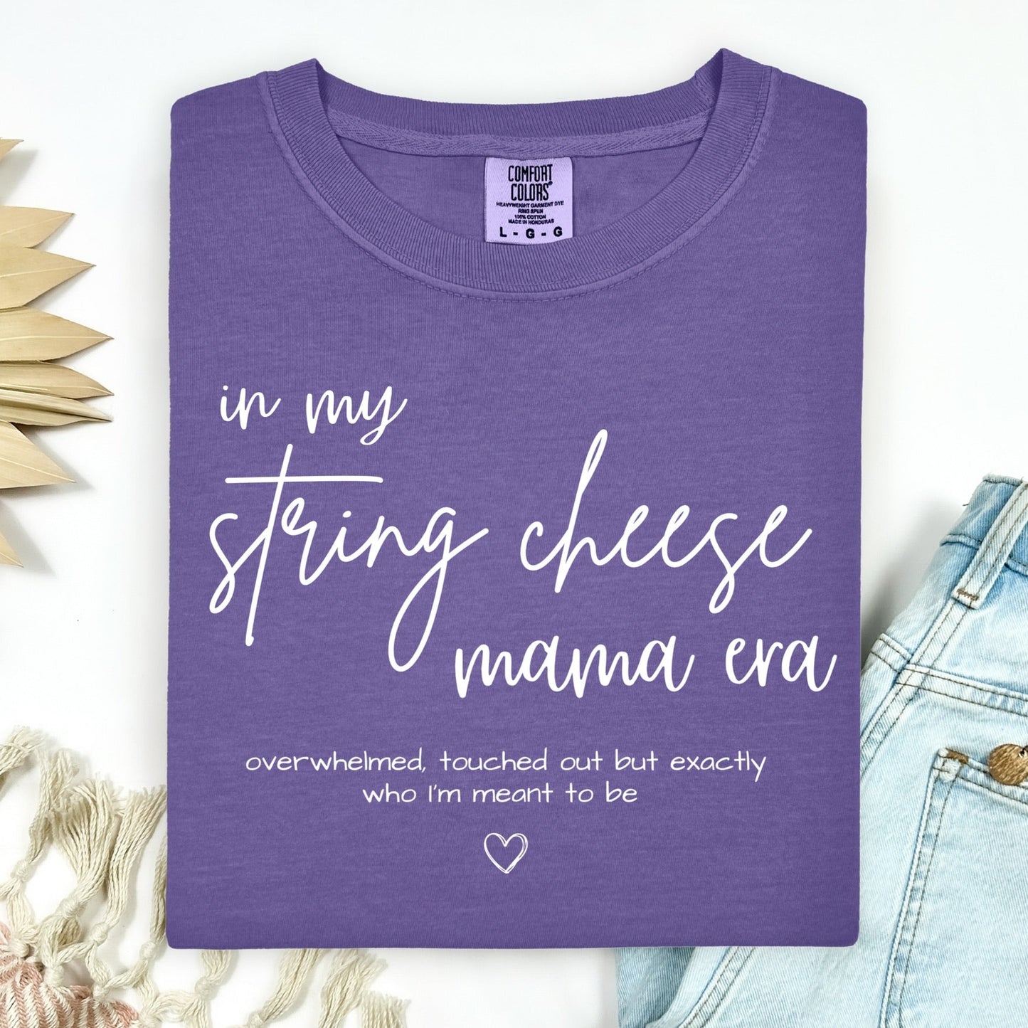 string cheese mama era screen print transfer•