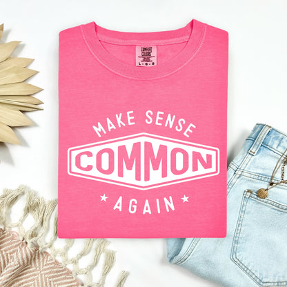 make sense common again screen print transfer•