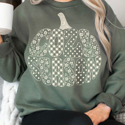 cozy season screen print transfer•