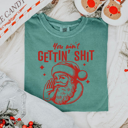 you aint getting shit screen print transfer